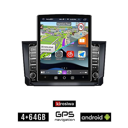 KIROSIWA SEAT IBIZA (μετά το 2018) Android οθόνη αυτοκίνητου 4GB με GPS WI-FI (ηχοσύστημα αφής 9.7" ιντσών OEM Youtube Playstore MP3 USB Radio 4+64GB Bluetooth Mirrorlink εργοστασιακή, 4x60W, AUX)