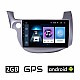 HONDA JAZZ (2008 - 2012) Android οθόνη αυτοκίνητου 2GB με GPS WI-FI (ηχοσύστημα αφής 10 ιντσών OEM Youtube Playstore MP3 USB Radio Bluetooth Mirrorlink εργοστασιακή, 4x60W, AUX) HO59-2GB