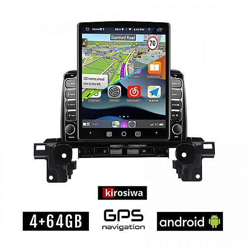 KIROSIWA MAZDA CX-5 (μετά το 2017) Android οθόνη αυτοκίνητου 4GB με GPS WI-FI (ηχοσύστημα αφής 9.7" ιντσών OEM Youtube Playstore MP3 USB Radio 4+64GB Bluetooth Mirrorlink εργοστασιακή, 4x60W, AUX)