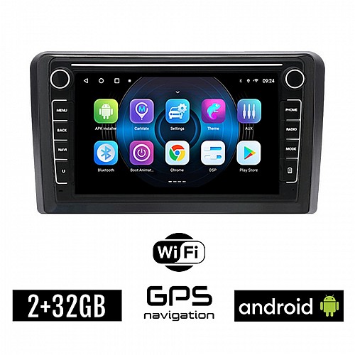 HONDA  JAZZ (μετά το 2019) Android οθόνη αυτοκίνητου 2GB με GPS WI-FI (ηχοσύστημα αφής 8" ιντσών OEM Youtube Playstore MP3 USB Radio Bluetooth Mirrorlink εργοστασιακή, 4x60W, Navi)