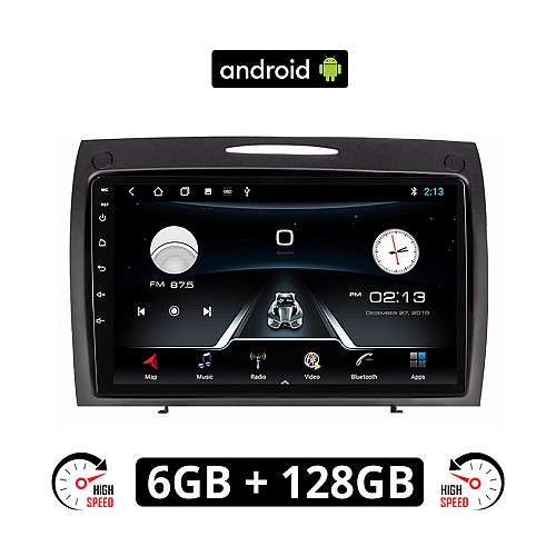 MERCEDES SLK R171 (2004 - 2010) Android οθόνη αυτοκίνητου 6GB με GPS WI-FI (ηχοσύστημα αφής 9" ιντσών OEM Youtube Playstore MP3 USB Radio Bluetooth Mirrorlink εργοστασιακή, 4x60W, Benz)