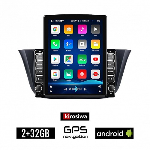 KIROSIWA IVECO DAILY (μετά το 2014) Android οθόνη αυτοκίνητου 2GB με GPS WI-FI (ηχοσύστημα αφής 9.7" ιντσών OEM Youtube Playstore MP3 USB Radio Bluetooth Mirrorlink εργοστασιακή, 4x60W, AUX)