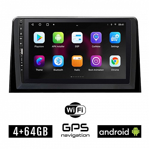 OPEL COMBO (μετά το 2018) Android οθόνη αυτοκίνητου 4GB με GPS WI-FI (ηχοσύστημα αφής 9" ιντσών OEM Youtube Playstore MP3 USB Radio Bluetooth Mirrorlink εργοστασιακή, 4x60W, Navi)