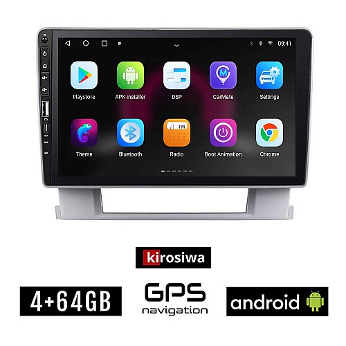 OPEL ASTRA J (2010 - 2015) Android οθόνη αυτοκίνητου 4GB με GPS WI-FI (ηχοσύστημα αφής 9" ιντσών OEM Youtube Playstore MP3 USB Radio Bluetooth Mirrorlink εργοστασιακή, 4x60W, Navi)