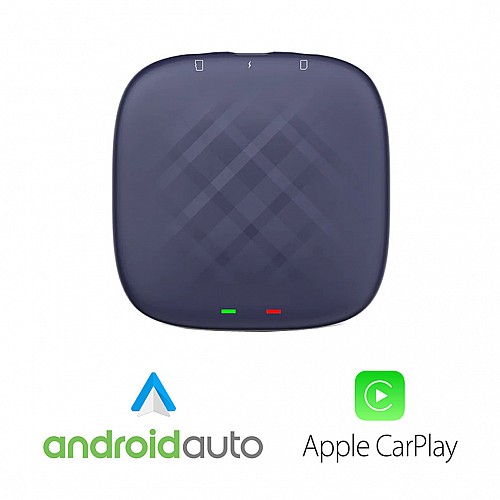 Auto AI Box 4+64GB Μετατροπέας Ενσύρματου CarPlay Σε Ασύρματο CarPlay και Android Auto (Apple Car Play αυτοκινήτου οθόνη 4GB wireless αντάπτορας dongle GPS playstore WI-FI ηχοσύστημα αφής oem youtube εργοστασιακή universal oem)