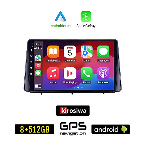 KIROSIWA FORD FOCUS (μετά το 2019) Android οθόνη αυτοκίνητου 8GB + 256GB με GPS WI-FI (ηχοσύστημα αφής 10" ιντσών Android Auto Apple Carplay Youtube Playstore MP3 USB Radio Bluetooth Mirrorlink εργοστασιακή, 4x60W, AUX)