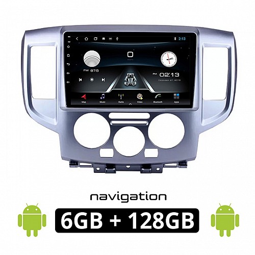NISSAN NV200 (2010-2015) Android οθόνη αυτοκίνητου 6GB με GPS WI-FI (ηχοσύστημα αφής 9" ιντσών OEM Youtube Playstore MP3 USB Radio Bluetooth Mirrorlink εργοστασιακή, 4x60W, AUX) NIS25-6GB