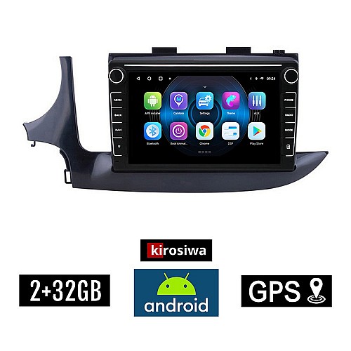 OPEL MOKKA (μετά το 2016) Android οθόνη αυτοκίνητου 2GB με GPS WI-FI (ηχοσύστημα αφής 8" ιντσών OEM Youtube Playstore MP3 USB Radio Bluetooth Mirrorlink εργοστασιακή, 4x60W, Navi)