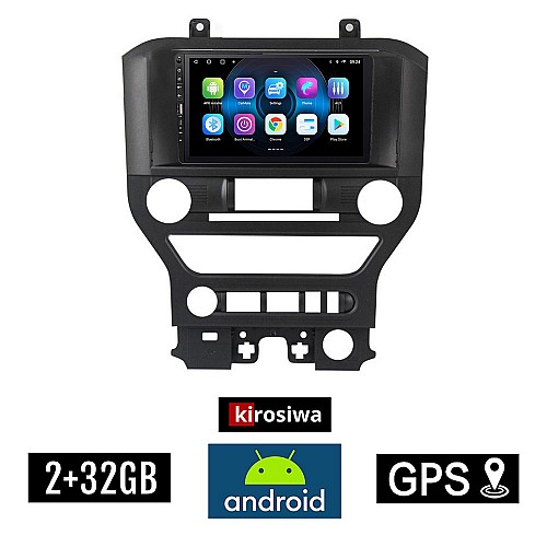 FORD MUSTANG (2015 - 2020) Android οθόνη αυτοκίνητου 2GB με GPS WI-FI (ηχοσύστημα αφής 9" ιντσών OEM Youtube Playstore MP3 USB Radio Bluetooth Mirrorlink εργοστασιακή, 4x60W, Navi) WR7078090