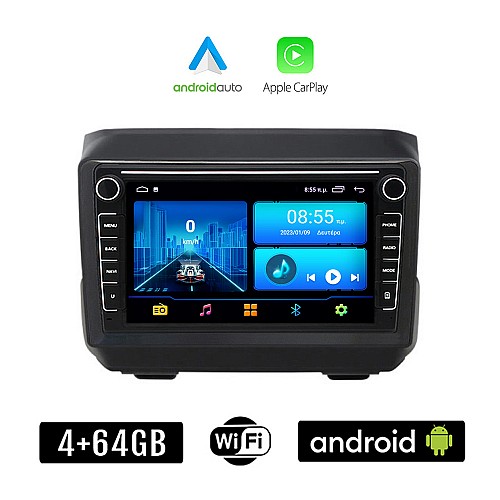 DODGE  (μετά το 2007) Android οθόνη αυτοκίνητου 4+64GB με GPS WI-FI (ηχοσύστημα αφής 8" ιντσών 4GB CarPlay Android Auto Car Play Youtube Playstore MP3 USB Radio Bluetooth Mirrorlink εργοστασιακή, 4x60W, Navi)