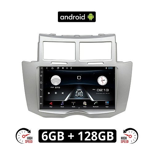 TOYOTA YARIS (2006 - 2010) Android οθόνη αυτοκίνητου 6GB με GPS WI-FI (ηχοσύστημα αφής 7" ιντσών OEM Youtube Playstore MP3 USB Radio Bluetooth Mirrorlink εργοστασιακή, 4x60W, AUX)