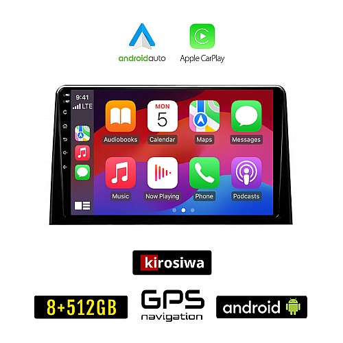KIROSIWA OPEL COMBO (μετά το 2018) Android οθόνη αυτοκίνητου 8GB + 256GB με GPS WI-FI (ηχοσύστημα αφής 10" ιντσών OEM Android Auto Apple Carplay Youtube Playstore MP3 USB Radio Bluetooth Mirrorlink εργοστασιακή, 4x60W, AUX)