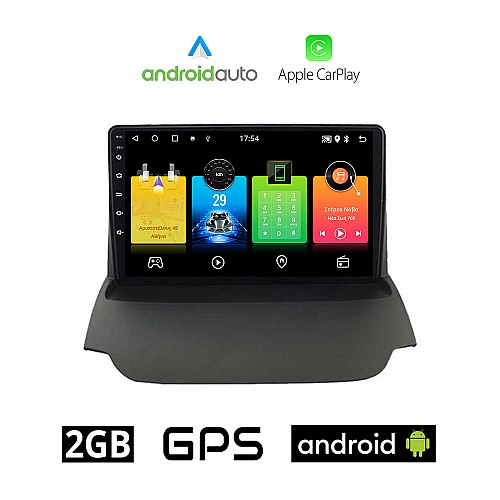 FORD ECOSPORT (2012 - 2018) Android οθόνη αυτοκίνητου 2GB με GPS WI-FI (ηχοσύστημα αφής 9" ιντσών OEM Android Auto Apple Carplay Youtube Playstore MP3 USB Radio Bluetooth Mirrorlink εργοστασιακή 4x60W, AUX)