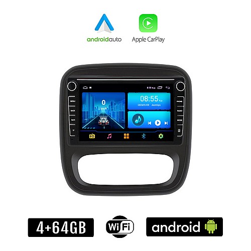 FIAT TALENTO (μετά το 2016) Android οθόνη αυτοκίνητου 4+64GB με GPS WI-FI (ηχοσύστημα αφής 8" ιντσών 4GB CarPlay Android Auto Car Play Youtube Playstore MP3 USB Radio Bluetooth Mirrorlink εργοστασιακή, 4x60W, Navi)