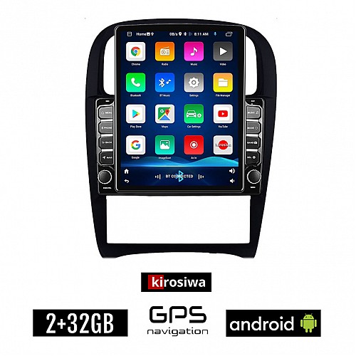 KIROSIWA HYUNDAI SONATA 2000-2006 Android οθόνη αυτοκίνητου 2GB με GPS WI-FI (ηχοσύστημα αφής 9.7" ιντσών OEM Youtube Playstore MP3 USB Radio Bluetooth Mirrorlink εργοστασιακή, 4x60W, AUX)