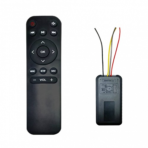 Xειριστήριο για Android οθόνες αυτοκινήτου (ασύρματο remote control ραδιόφωνο χειρός οθόνη multimedia universal 1-DIN 2-DIN χεριού κοντρόλ 1DIN 2DIN oem κλήσεις ένταση)