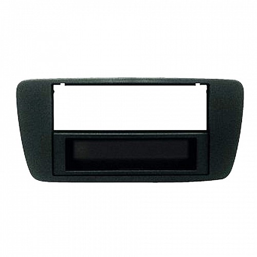 Πρόσοψη για Seat Ibiza (1-DIN και 2-DIN πλαίσιο για ηχοσύστημα ή οθόνη αυτοκινήτου 2DIN φιλέτο 2 DIN) Μαύρη