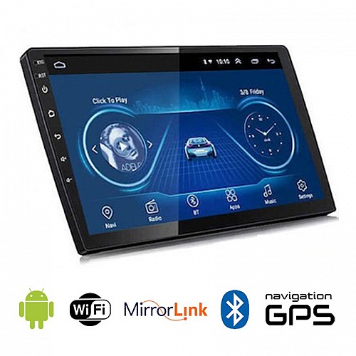 Μεγάλη Οθόνη Αφής 9 ιντσών Multimedia Player Android Αυτοκινήτου (2DIN με GPS, Wifi, Bluetooth Handsfree 1080p TFT MP5, MP3, USB, FM, AUX, TV, 4x60W, Universal, OEM) CBT-9IN