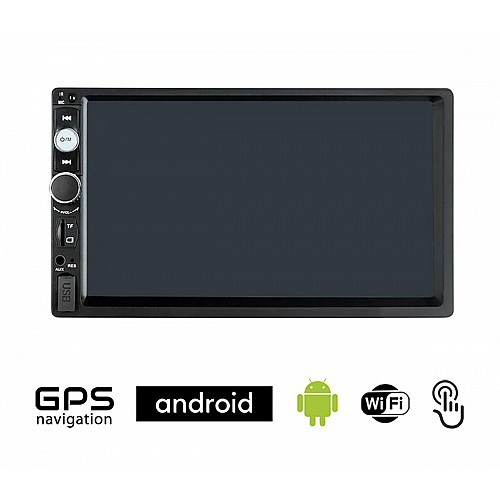 Android οθόνη αφής 7" ιντσών αυτοκινήτου με 2GB 84032 GPS, WI-FI, Bluetooth, Youtube, 2DIN, USB, Playstore