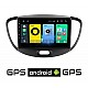 HYUNDAI i10 (2008 - 2013) Android οθόνη αυτοκίνητου με GPS WI-FI (ηχοσύστημα αφής 9 ιντσών OEM Youtube Playstore MP3 USB Radio Bluetooth Mirrorlink εργοστασιακή, 4x60W, AUX) HY782
