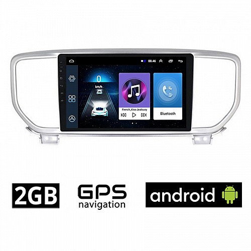KIA SPORTAGE (μετά το 2018) Android οθόνη αυτοκίνητου 2GB με GPS WI-FI (ηχοσύστημα αφής 9" ιντσών OEM Youtube Playstore MP3 USB Radio Bluetooth Mirrorlink εργοστασιακή, 4x60W, πλοηγός)