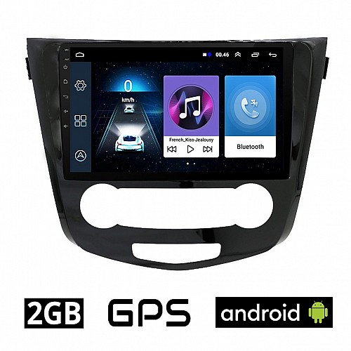 NISSAN QASHQAI (μετά το 2014) Android οθόνη αυτοκίνητου 2GB με GPS WI-FI (ηχοσύστημα αφής 10" ιντσών OEM Youtube Playstore MP3 USB Radio Bluetooth Mirrorlink εργοστασιακή, 4x60W, AUX) NIS188-2GB