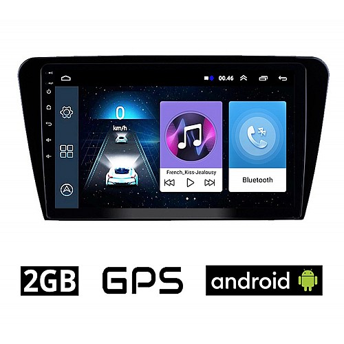 SKODA OCTAVIA 7 (2013 - 2020) Android οθόνη αυτοκίνητου 2GB με GPS WI-FI (ηχοσύστημα αφής 10" ιντσών OEM Youtube Playstore MP3 USB Radio Bluetooth Mirrorlink εργοστασιακή, 4x60W, AUX) SK53-2GB