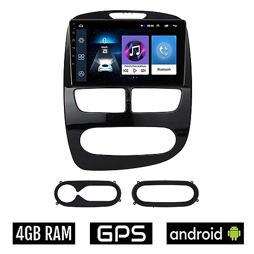 RENAULT CLIO (2012 - 2015) Android οθόνη αυτοκίνητου 4GB με GPS WI-FI (ηχοσύστημα αφής 10" ιντσών OEM Youtube Playstore MP3 USB Radio Bluetooth Mirrorlink εργοστασιακή, 4x60W, AUX) RE376-4GB