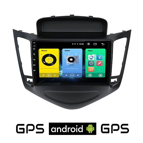 CHEVROLET CRUZE 2008-2012 Android οθόνη αυτοκίνητου με GPS WI-FI (ηχοσύστημα αφής 9" ιντσών OEM Youtube Playstore MP3 USB Radio Bluetooth Mirrorlink εργοστασιακή, 4x60W, AUX) CH88