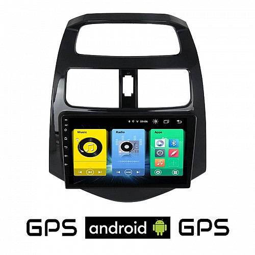 CHEVROLET SPARK 2009-2015 Android οθόνη αυτοκίνητου με GPS WI-FI (ηχοσύστημα αφής 9" ιντσών OEM Youtube Playstore MP3 USB Radio Bluetooth Mirrorlink εργοστασιακή, 4x60W, AUX) CH58