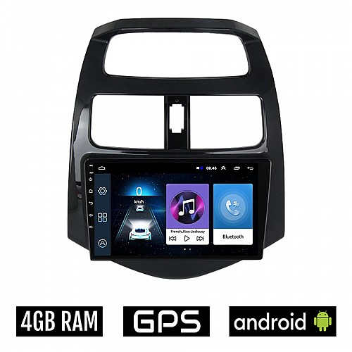 CHEVROLET SPARK 2009-2015 Android οθόνη αυτοκίνητου 4GB με GPS WI-FI (ηχοσύστημα αφής 9" ιντσών OEM Youtube Playstore MP3 USB Radio Bluetooth Mirrorlink  εργοστασιακή, 4x60W, AUX) CH58-4GB