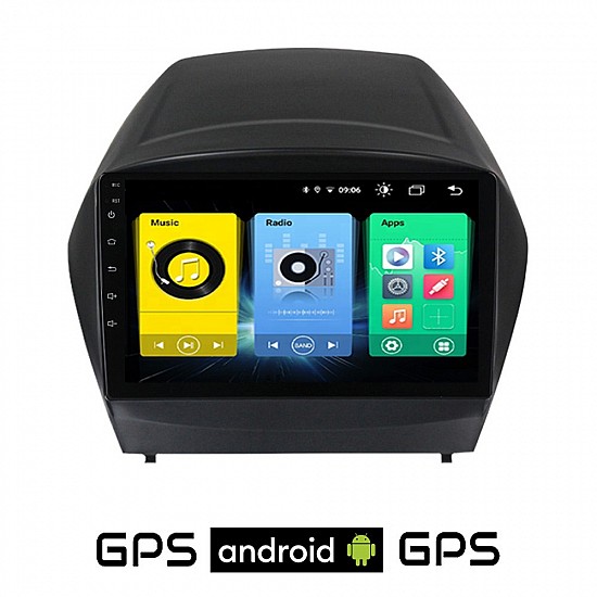 HYUNDAI IX35 2010-2015 Android οθόνη αυτοκίνητου με GPS WI-FI (ηχοσύστημα αφής 9 ιντσών OEM Youtube Playstore MP3 USB Radio Bluetooth Mirrorlink εργοστασιακή, 4x60W, AUX) HY35
