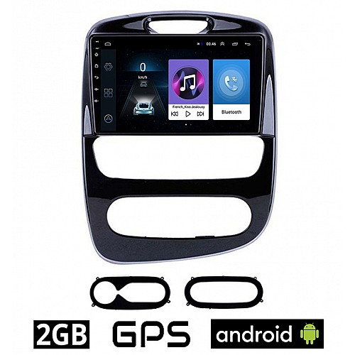 RENAULT CLIO (μετά το 2016) Android οθόνη αυτοκίνητου 10" ιντσών 2GB με GPS WI-FI (ηχοσύστημα αφής OEM Youtube Playstore MP3 USB Radio Bluetooth Mirrorlink εργοστασιακή, 4x60W, AUX)