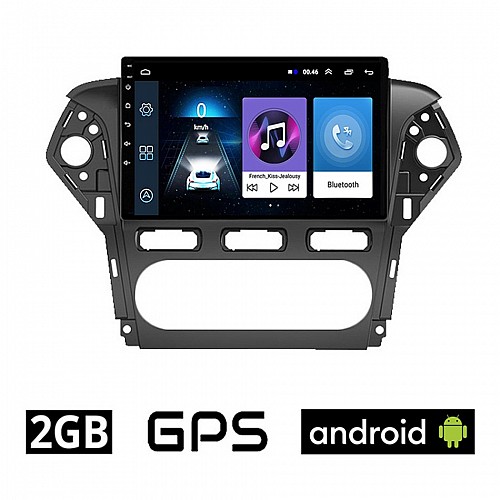FORD MONDEO (2010 - 2013) Android οθόνη αυτοκίνητου 2GB με GPS WI-FI (ηχοσύστημα αφής 10" ιντσών OEM Youtube Playstore MP3 USB Radio Bluetooth Mirrorlink εργοστασιακή, 4x60W, AUX) FO25-2GB