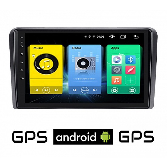 HYUNDAI H1 (μετά το 2007) Android οθόνη αυτοκίνητου με GPS WI-FI (ηχοσύστημα αφής 9 ιντσών OEM Youtube Playstore MP3 USB Radio Bluetooth Mirrorlink εργοστασιακή, 4x60W, AUX) HY22