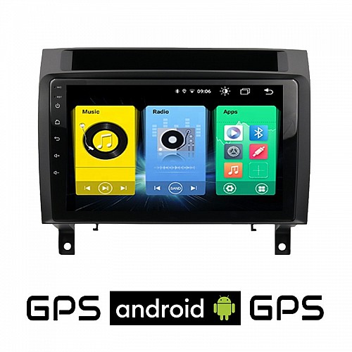 MERCEDES SLK R171 (2004 - 2010) Android οθόνη αυτοκίνητου με GPS WI-FI (ηχοσύστημα αφής 9" ιντσών OEM Youtube Playstore MP3 USB Radio Bluetooth Mirrorlink εργοστασιακή, 4x60W, Benz) ME21