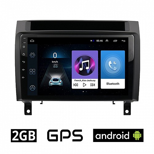 MERCEDES SLK R171 (2004 - 2010) Android οθόνη αυτοκίνητου 2GB με GPS WI-FI (ηχοσύστημα αφής 9" ιντσών OEM Youtube Playstore MP3 USB Radio Bluetooth Mirrorlink εργοστασιακή, 4x60W, Benz) ME21-2GB