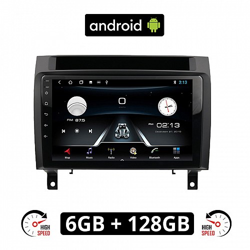 MERCEDES SLK R171 (2004 - 2010) Android οθόνη αυτοκίνητου 6GB με GPS WI-FI (ηχοσύστημα αφής 9" ιντσών OEM Youtube Playstore MP3 USB Radio Bluetooth Mirrorlink εργοστασιακή, 4x60W, Benz) ME21-6GB