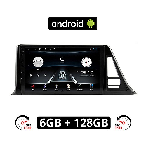 TOYOTA CHR (μετά το 2017) Android οθόνη αυτοκίνητου 6GB με GPS WI-FI (ηχοσύστημα αφής 9" ιντσών OEM Youtube Playstore MP3 USB Radio Bluetooth Mirrorlink εργοστασιακή, 4x60W, AUX) TO55-6GB