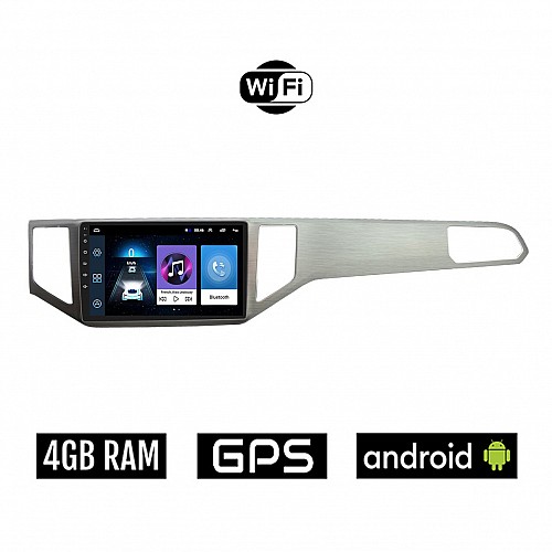 VOLKSWAGEN GOLF SPORTSVAN (μετά το 2014) VW Android οθόνη αυτοκίνητου 4GB με GPS WI-FI (ηχοσύστημα αφής 10" ιντσών OEM Youtube Playstore MP3 USB Radio Bluetooth Mirrorlink εργοστασιακή, 4x60W, AUX)