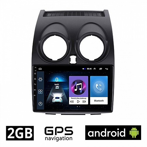 NISSAN QASHQAI (2006 - 2013) Android οθόνη αυτοκίνητου 2GB με GPS WI-FI (ηχοσύστημα αφής 9" ιντσών OEM Youtube Playstore MP3 USB Radio Bluetooth Mirrorlink εργοστασιακή, 4x60W, AUX) NIS868-2GB