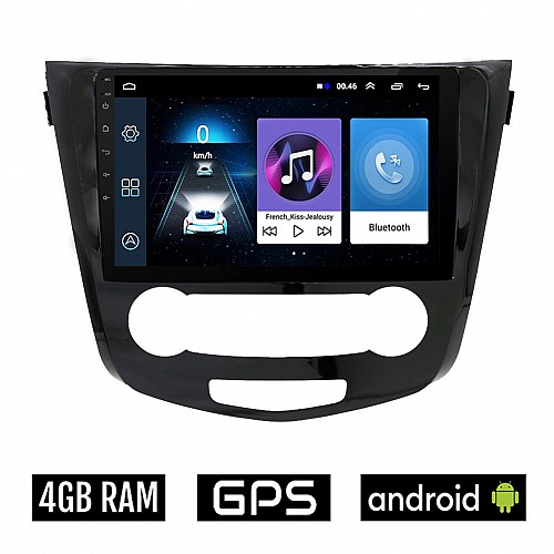 NISSAN QASHQAI (μετά το 2014) Android οθόνη αυτοκίνητου 4GB με GPS WI-FI (ηχοσύστημα αφής 10" ιντσών OEM Youtube Playstore MP3 USB Radio Bluetooth Mirrorlink εργοστασιακή, 4x60W, AUX) NIS189-4GB