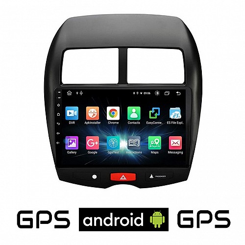 CAMERA + MITSUBISHI ASX (μετά το 2009) Android οθόνη αυτοκίνητου με GPS WI-FI (ηχοσύστημα αφής 10" ιντσών OEM Youtube Playstore MP3 USB Radio Bluetooth Mirrorlink εργοστασιακή, 4x60W, AUX) 5037