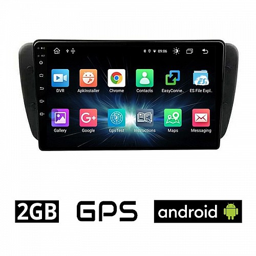CAMERA + SEAT IBIZA (2008 - 2015) Android οθόνη αυτοκίνητου 2GB με GPS WI-FI (ηχοσύστημα αφής 9" ιντσών OEM Youtube Playstore MP3 USB Radio Bluetooth Mirrorlink εργοστασιακή, 4x60W, AUX) 5136