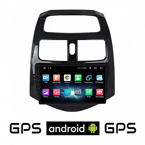 CAMERA + CHEVROLET SPARK 2009-2015 Android οθόνη αυτοκίνητου με GPS WI-FI (ηχοσύστημα αφής 9" ιντσών OEM Youtube Playstore MP3 USB Radio Bluetooth Mirrorlink εργοστασιακή, 4x60W, AUX) 5369