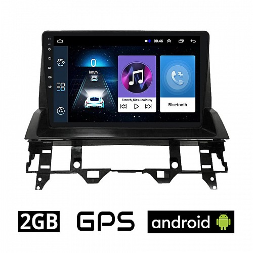 MAZDA 6 (2002-2008) Android οθόνη αυτοκίνητου 2GB με GPS WI-FI (ηχοσύστημα αφής 9" ιντσών OEM Youtube Playstore MP3 USB Radio Bluetooth Mirrorlink εργοστασιακή 4x60W navi) MAZ94-2GB