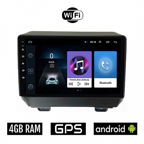 FIAT 500 (μετά το 2016) Android οθόνη αυτοκίνητου 4GB με GPS WI-FI (ηχοσύστημα αφής 9" ιντσών OEM Youtube Playstore MP3 USB Radio Bluetooth Mirrorlink εργοστασιακή, 4x60W, AUX)