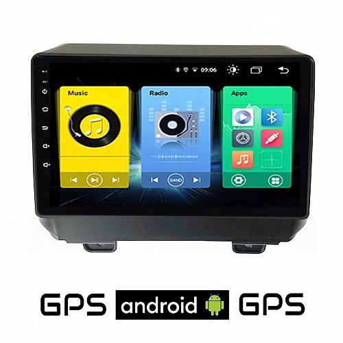 FIAT 500 (μετά το 2016) Android οθόνη αυτοκίνητου με GPS WI-FI (ηχοσύστημα αφής 9" ιντσών OEM Youtube Playstore MP3 USB Radio Bluetooth Mirrorlink εργοστασιακή, 4x60W, AUX) FT14