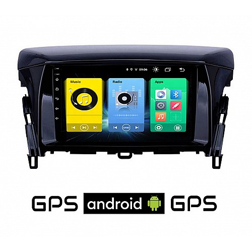 MITSUBISHI ECLIPSE CROSS (μετά το 2018) Android οθόνη αυτοκίνητου με GPS WI-FI (ηχοσύστημα αφής 9" ιντσών OEM Youtube Playstore MP3 USB Radio Bluetooth Mirrorlink εργοστασιακή, 4x60W, AUX) MIT26