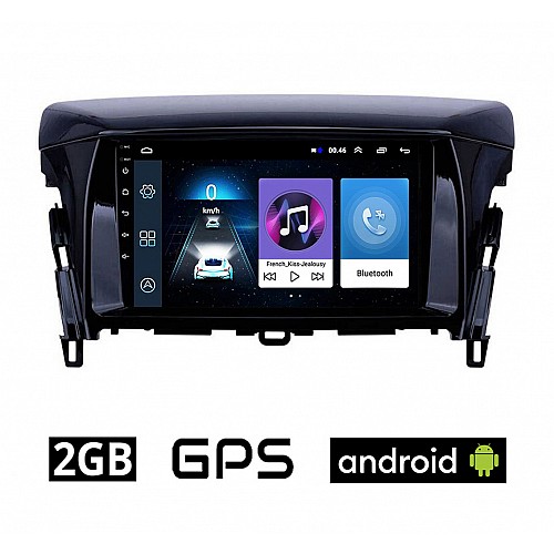 MITSUBISHI ECLIPSE CROSS (μετά το 2018) Android οθόνη αυτοκίνητου 2GB με GPS WI-FI (ηχοσύστημα αφής 9" ιντσών OEM Youtube Playstore MP3 USB Radio Bluetooth Mirrorlink εργοστασιακή, 4x60W, AUX) MIT26-2GB